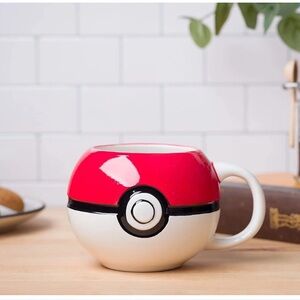 Pokémon Poke Ball Figural 20oz Mug